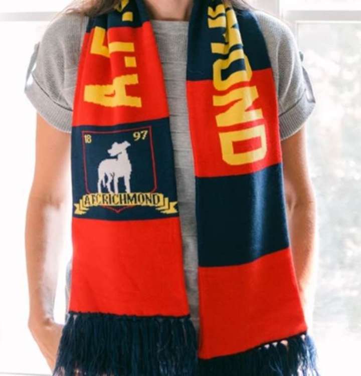 A scarf from the fictional AFC Richmond club