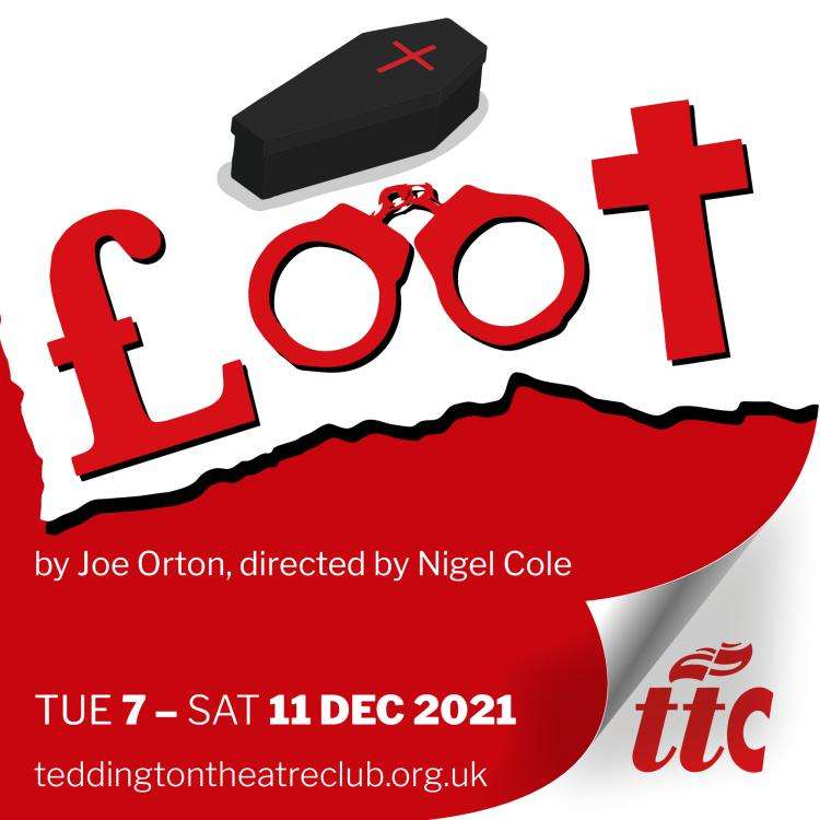 Loot at Hampton Hill Theatre is an alternative Christmas show by Teddington Theatre Club