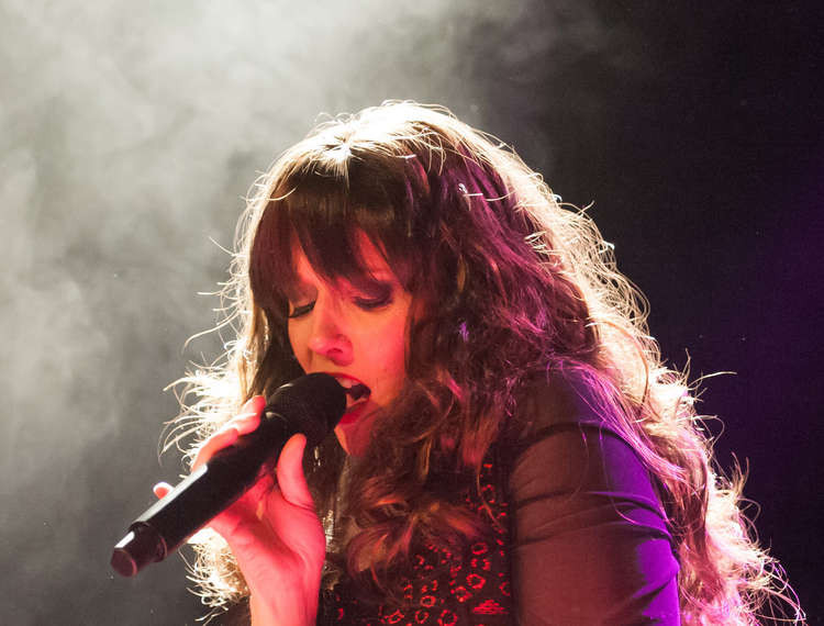 Mandy Watson, lead vocalist with the Kate Bush tribute band (Image: Cloudbusting)