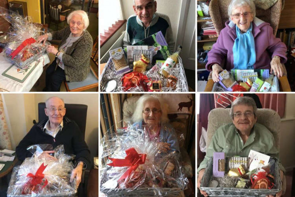 Crossroads Care delivered more than 50 festive hampers to vulnerable older carers in Richmond and Kingston (Image: Crossroads Care)