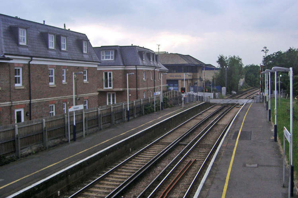 Hampton Station - trains here will be reduced to 1 per hour on weekdays (Image: David Howard / CC BY 2.0)