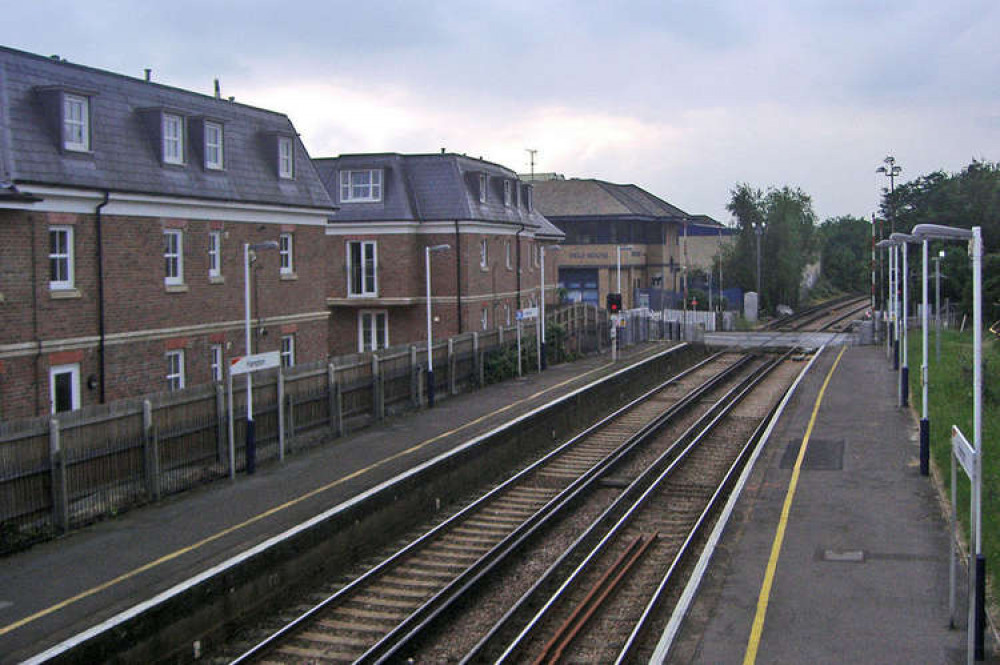Services at Hampton Station have been slashed to one train per hour in each direction as a result of the cuts