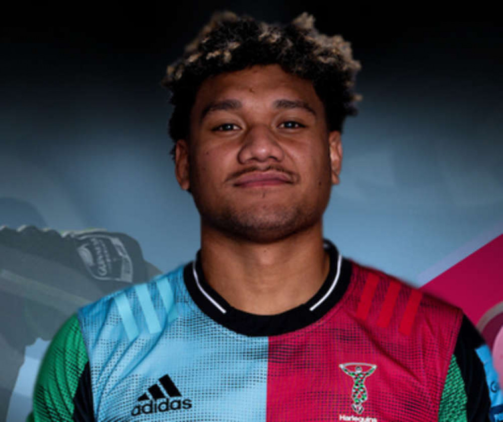 Tongan international and current Harlequins player Viliami Taulani