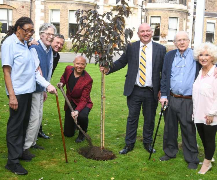 A Cherry Tree was planted in Twickenham to mark the occasion (Image: Queen's Green Canopy)