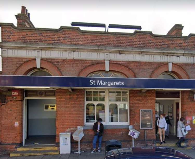 A death at St Margarets station meant train services across the area have been disrupted this morning.