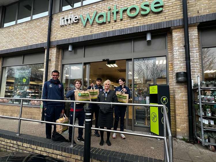 Hampton Waitrose has already donated to the appeal