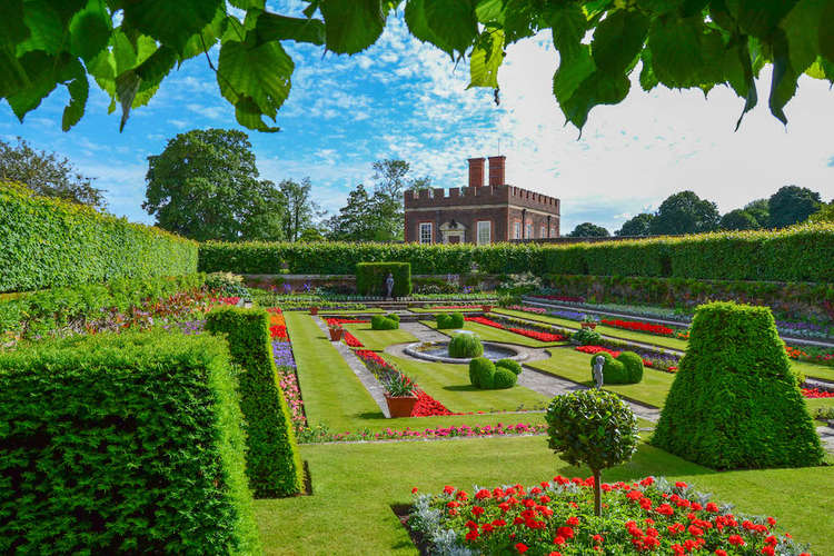 Hampton Court Palace's gardens were free for locals to visit prior to lockdown (Image: Sarah G Perun)