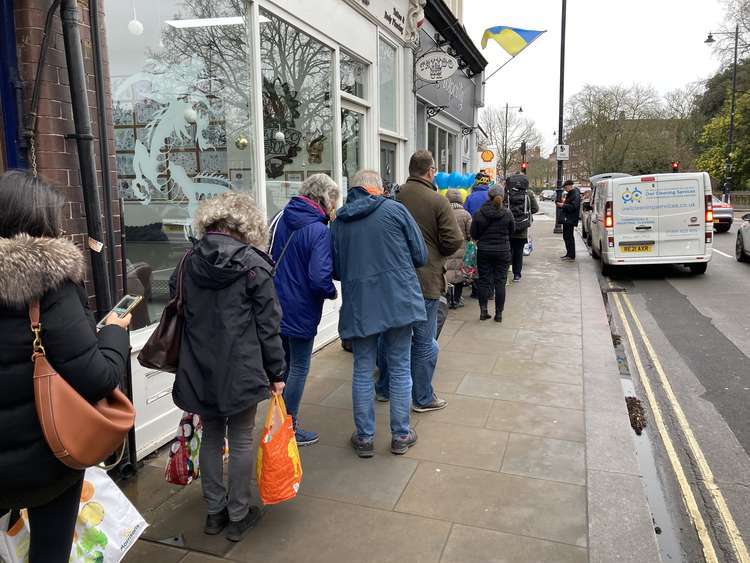 The Prosperity restaurant is at the centre of local efforts to collect urgently needed items to help the people of Ukraine has been overwhelmed with the response.