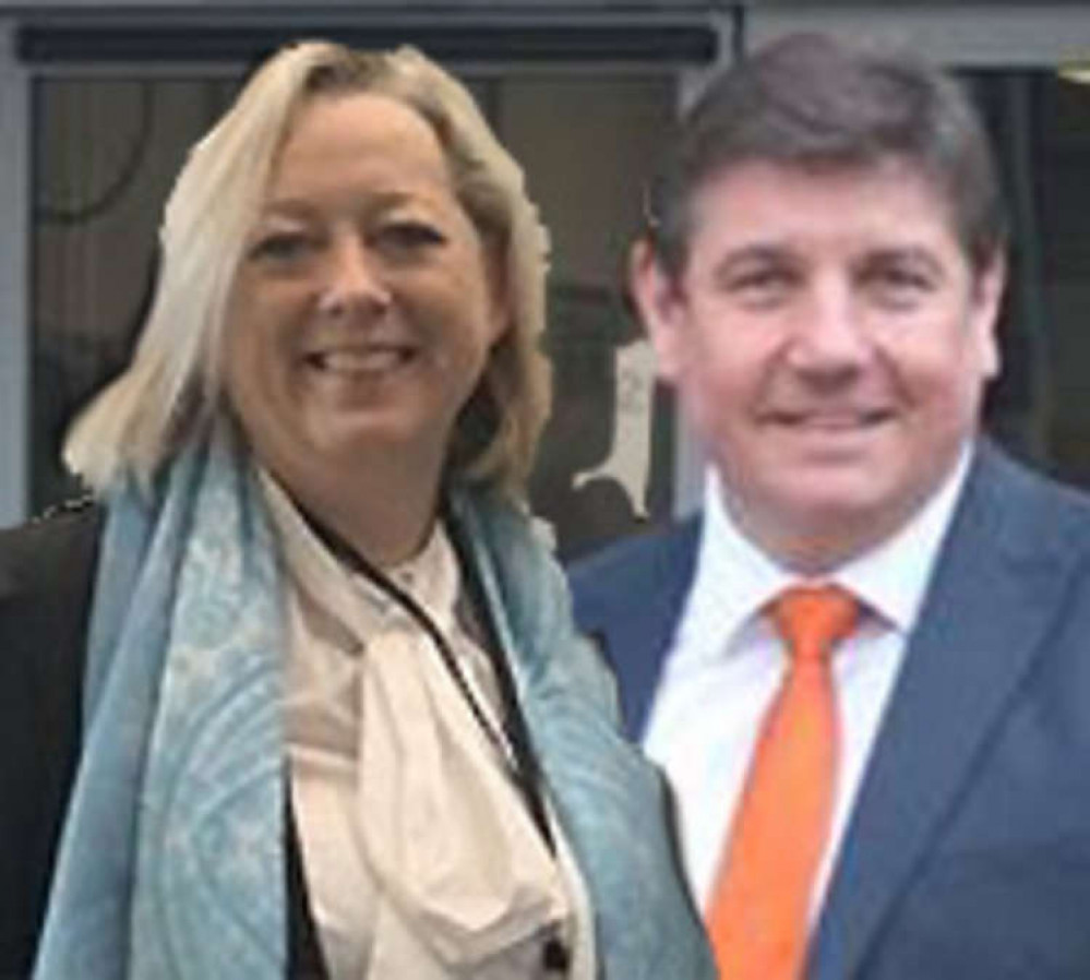 Thurrock Mps Jackie Doyle-Price and Stephen Metcalfe.