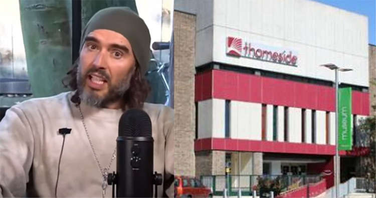 Borough-born Russell Brand is backing the 'Save The Thameside' campaign.