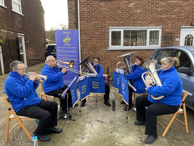 Grays Town Band in Whitmore Avenue