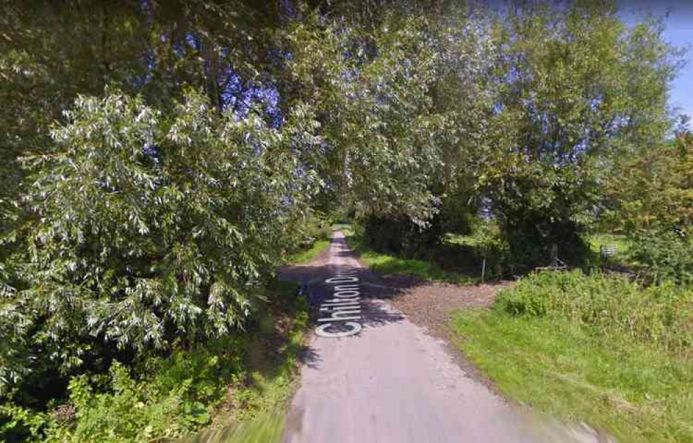 The fire happened in a field off Chilton Drove, Chilton Polden (Photo: Google Street View)