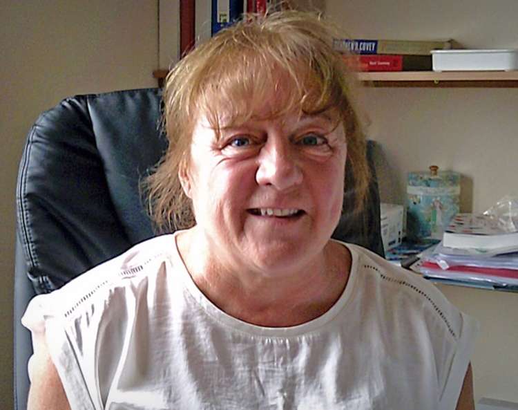 Manorcourt Homecare's Thurrock branch manager Karen Exley