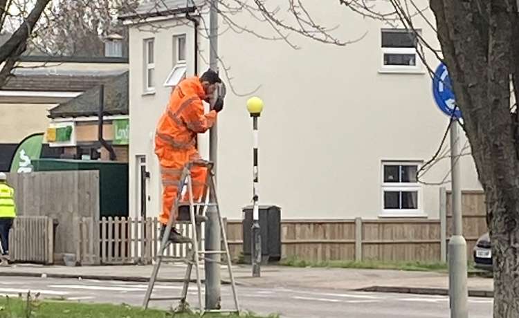 On Tuesday, 21 December, workers from Henderson and Taylor began removing the 20mph signs.