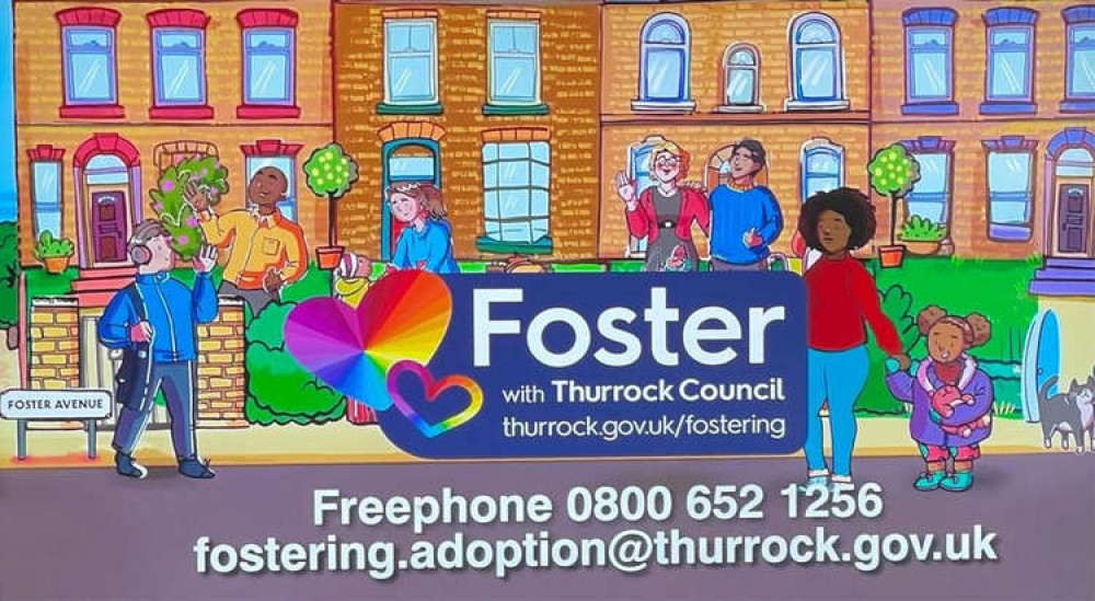 Thurrock Council's fostering advertisement has appeared on Sky TV channels.