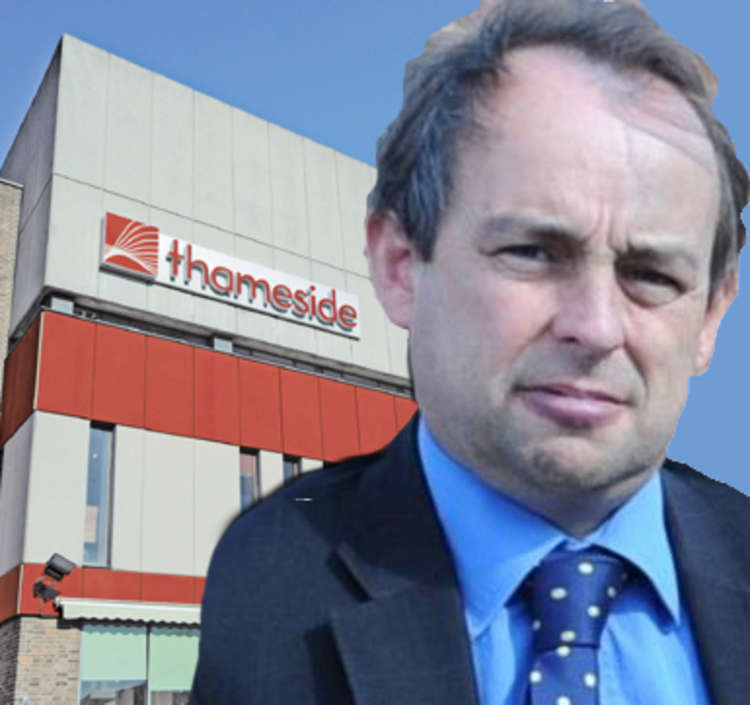 Cllr Mark Coxshall's views on the future of the Thameside Theatre appear to have changed.