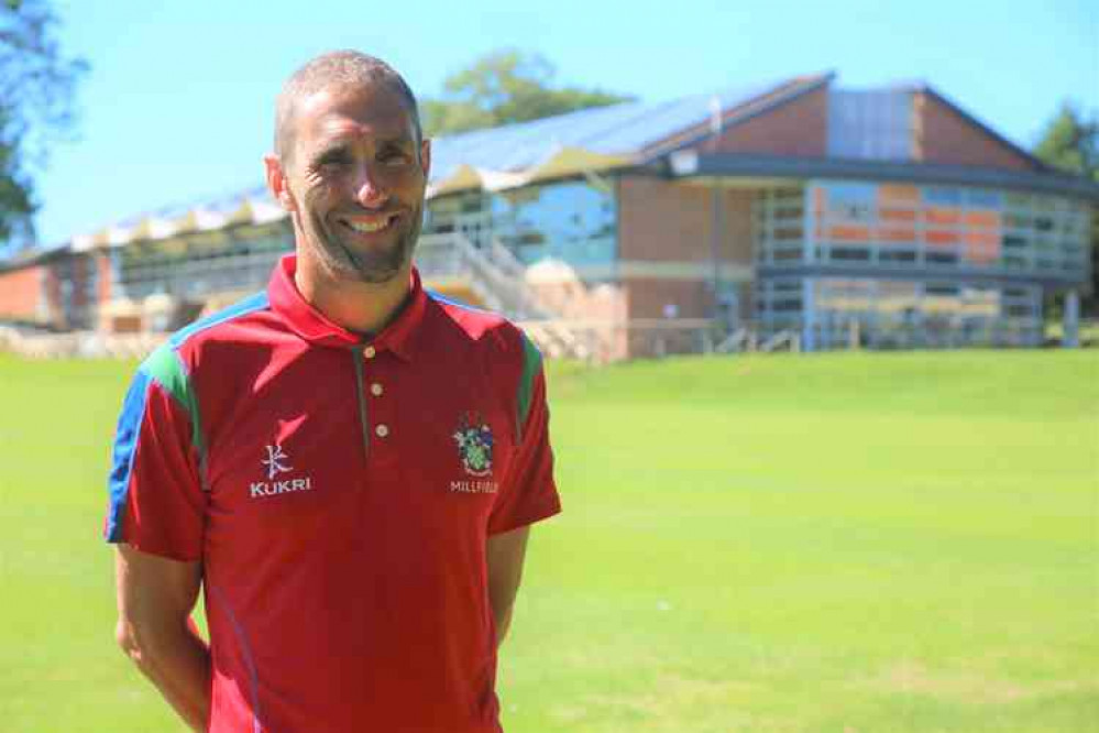 Millfield's newly-appointed director of football, Darren Robinson