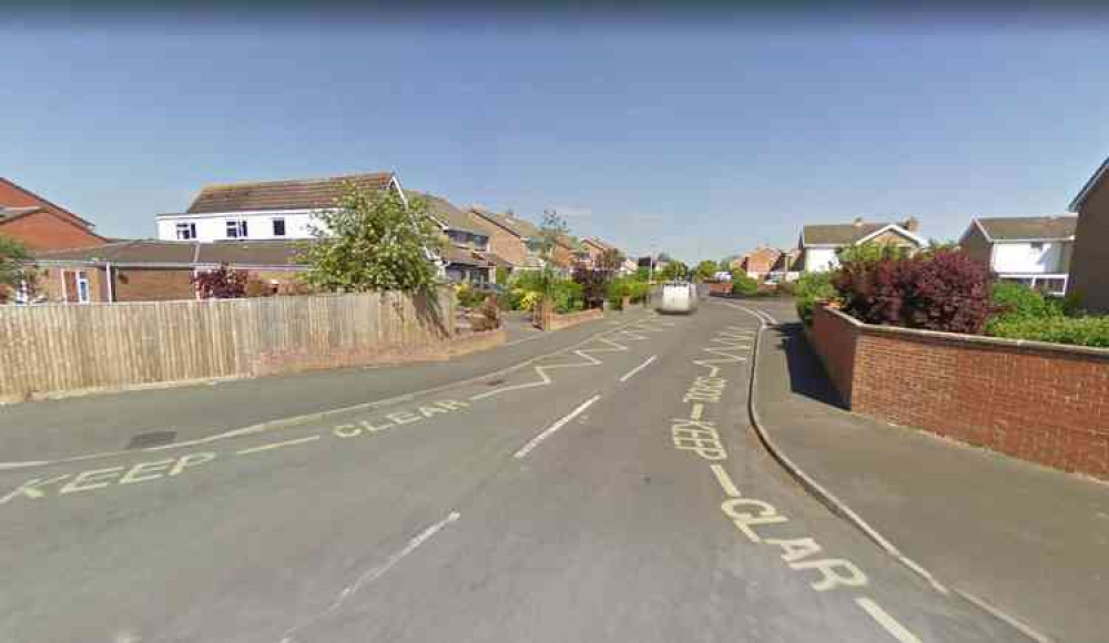 Temporary traffic lights at planned at the junction of Goss Drive and Brooks Road next week (Photo: Google Street View)