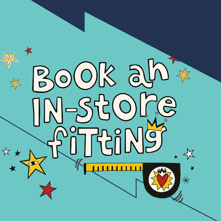 You can book an in-store fitting