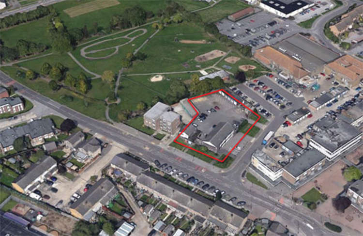 The site of the former police station in the heart of Corringham.