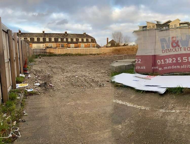 The site of Tilbury's former fire station has been cleared - but how long will it be before the IMC build begins?