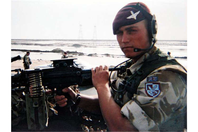 Lance Corporal Nicky Mason.