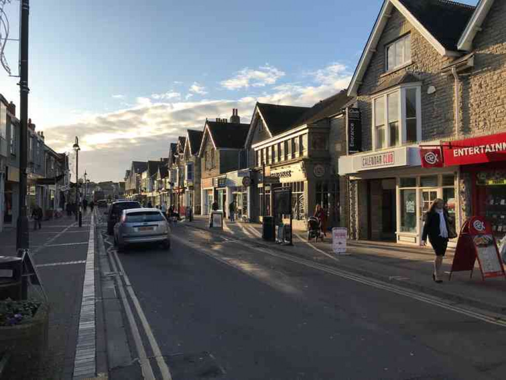 Street High Street before the temporary pedestrianisation