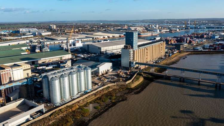 The new silos