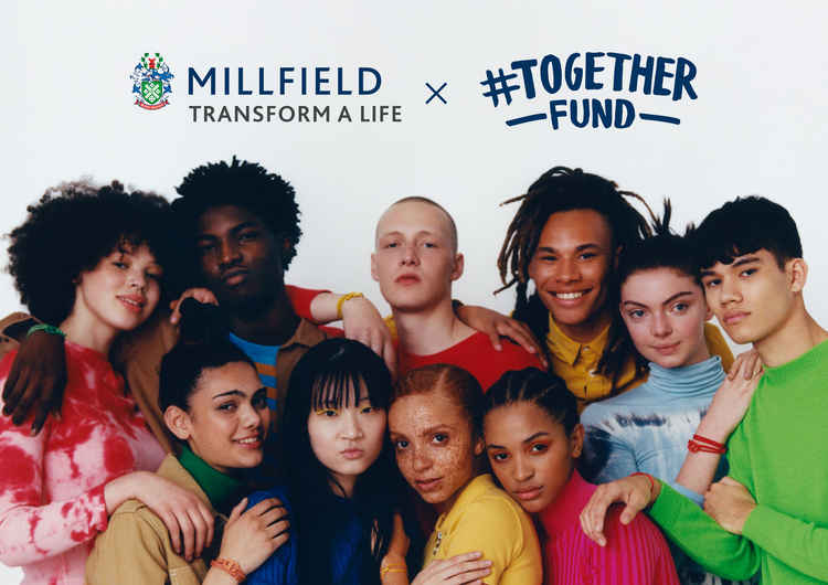 Millfield School launches new fundraising campaign with #TOGETHERBAND