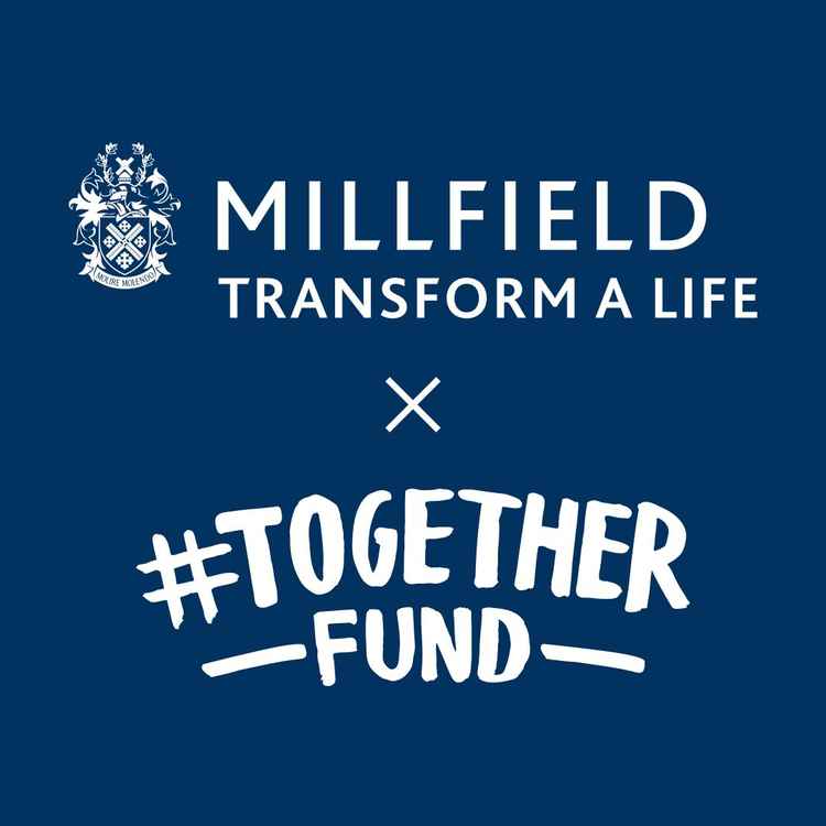 Millfield Transform a Life x #TOGETHER FUND