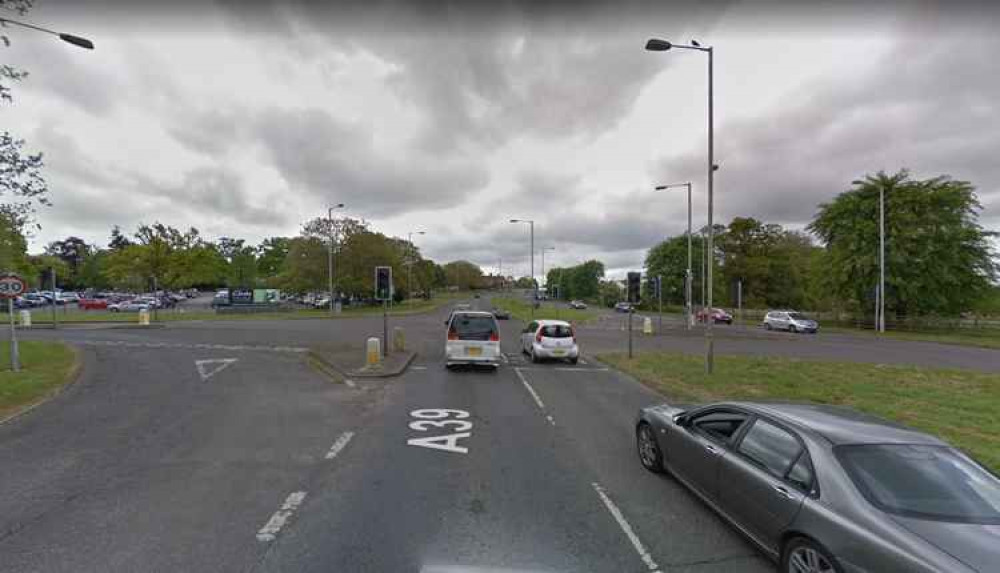 A lane will be closed on the A39 through Street this week (Photo: Google Street View)