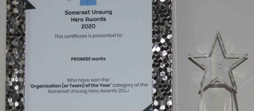 PROMISEworks had success at the Somerset Unsung Hero Awards back in March