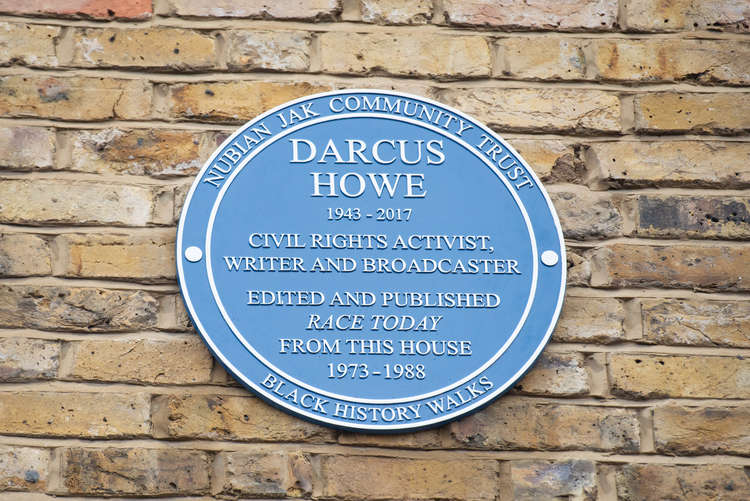The blue plaque was unveiled Tuesday January 4 (credit: The Editor)