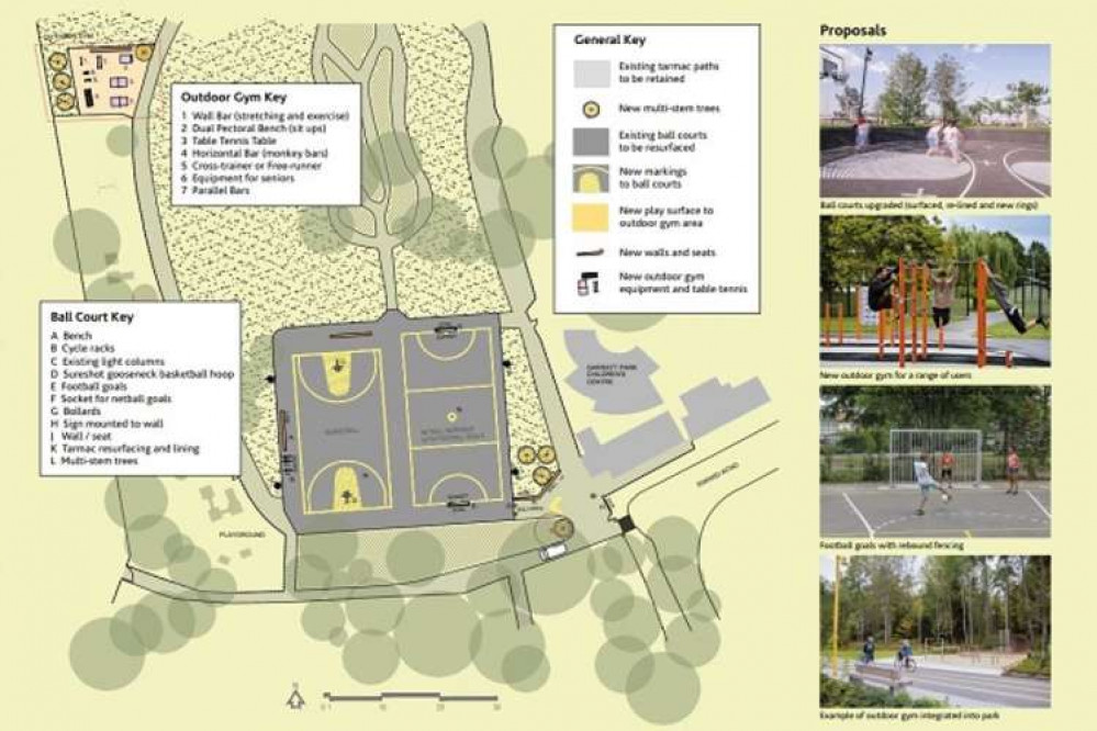 The proposed improvements (credit: Wandsworth Council)