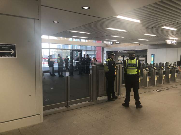 Students at the college in Twickenham have spoken confidentially of rising levels of anxiety in the wake of the knife murder of a student last month. Credit: British Transport Police.