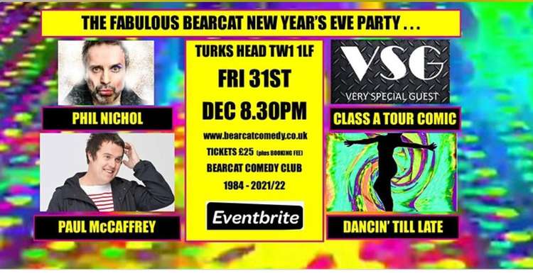 There are a few tickets available for the New Year's Eve show on Friday due to cancellations and returns caused by positive Covid tests.