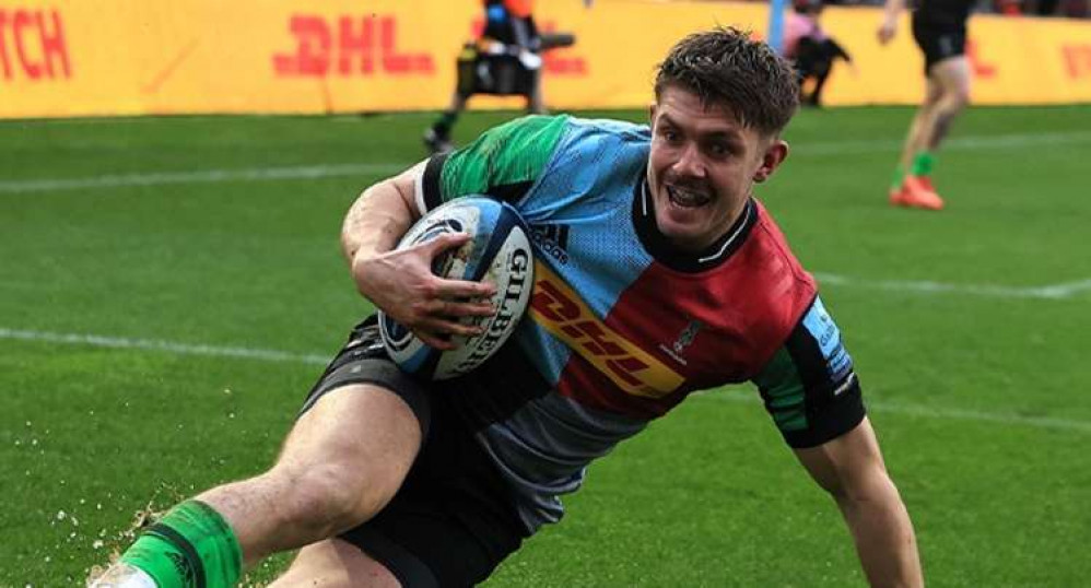 Harlequins centre Luke Northmore has earned a senior call-up for the first time (Image: Harlequins RFC)