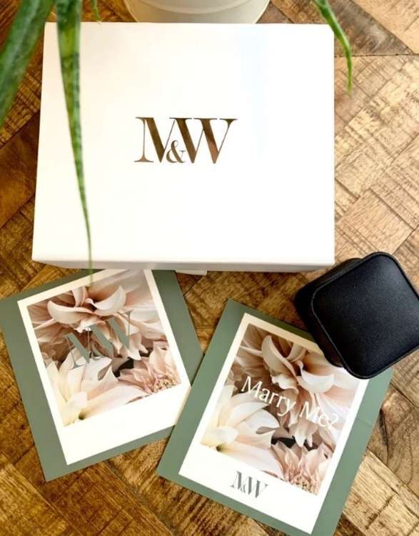 We at Mill & Way understand that you want to surprise your partner with a romantic proposal, but you want to choose the perfect engagement ring together - this is why we have created our unique Proposal Box.