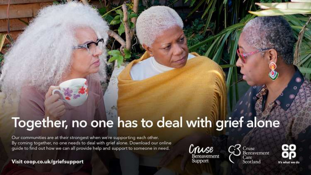 The Co-op and Cruse Bereavement Support, the UK's leading bereavement charity have announced the launch of a new  partnership to help people talk to each other about death and grief more openly.