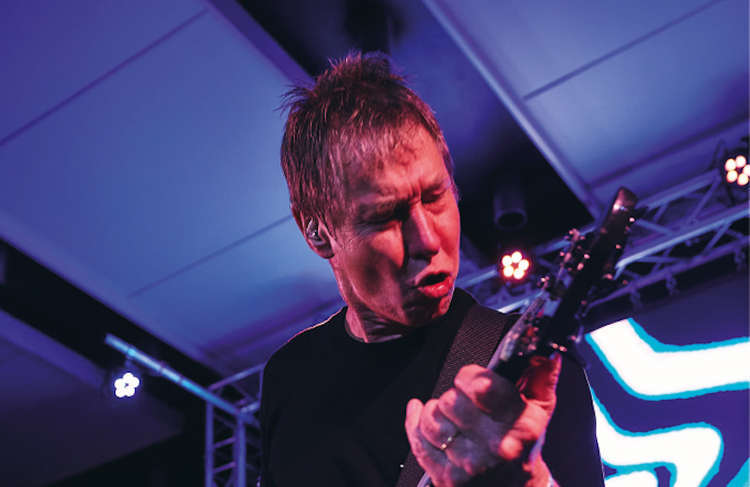 Status Quo bass guitarist John Edwards performing with Rhino's Revenge (Image: Scott Wigglesworth)