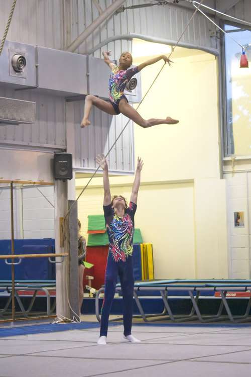 Richmond Gymnastics Mixed Pair (12-18 years).