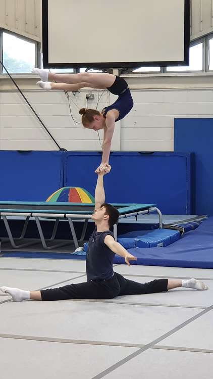 Richmond Gymnastics Mixed Pair (13-19 years).