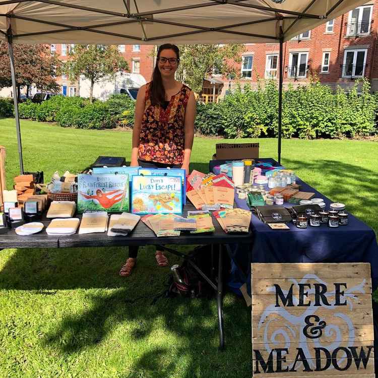 Maddy at Warrington Market