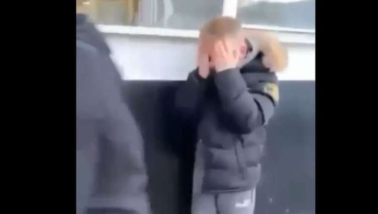 Horrific video footage has been posted online of a gang attack on a 13-year-old boy who suffered serious facial injuries.