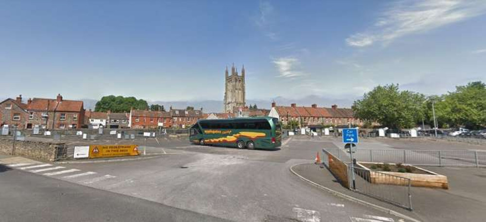 Princes Road coach park in Wells (Photo: Google Maps)