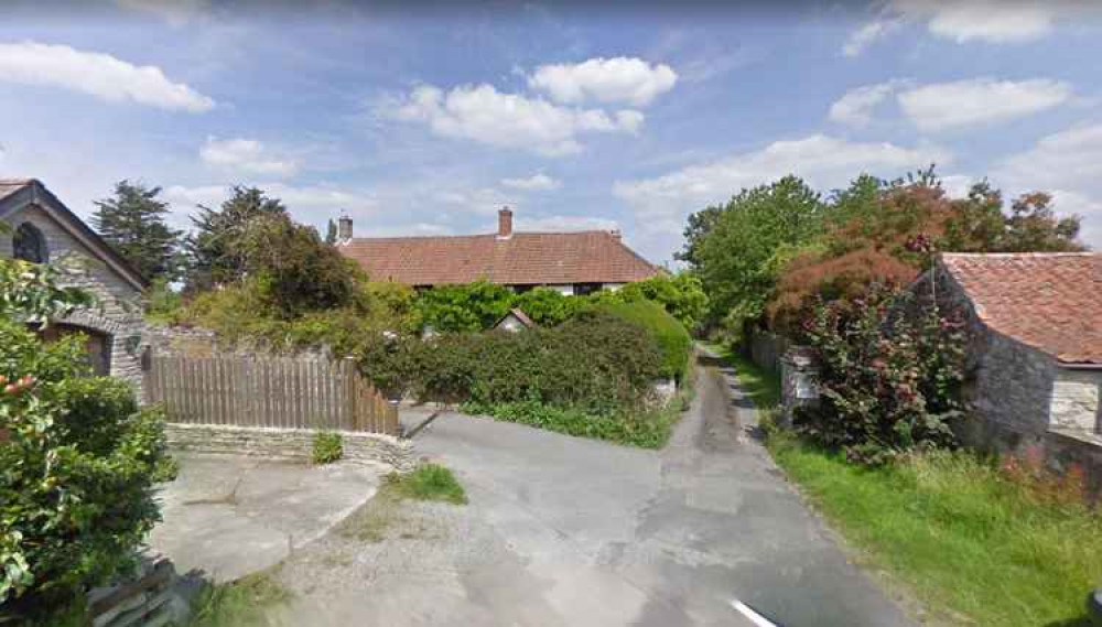 The entrance to Dial House in Catcott (Photo: Google Street View)