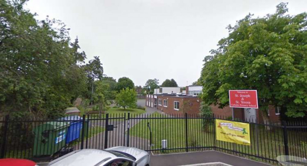 St Joseph & St Teresa Catholic Primary School On Lovers Walk In Wells. CREDIT: Google Maps. Free to use for all BBC wire partners.