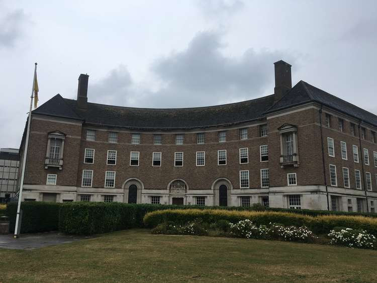 Somerset County Council's Headquarters at County Hall in Taunton