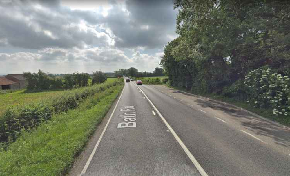 Temporary traffic lights are planned on the A39 near Catcott next week (Photo: Google Street View)