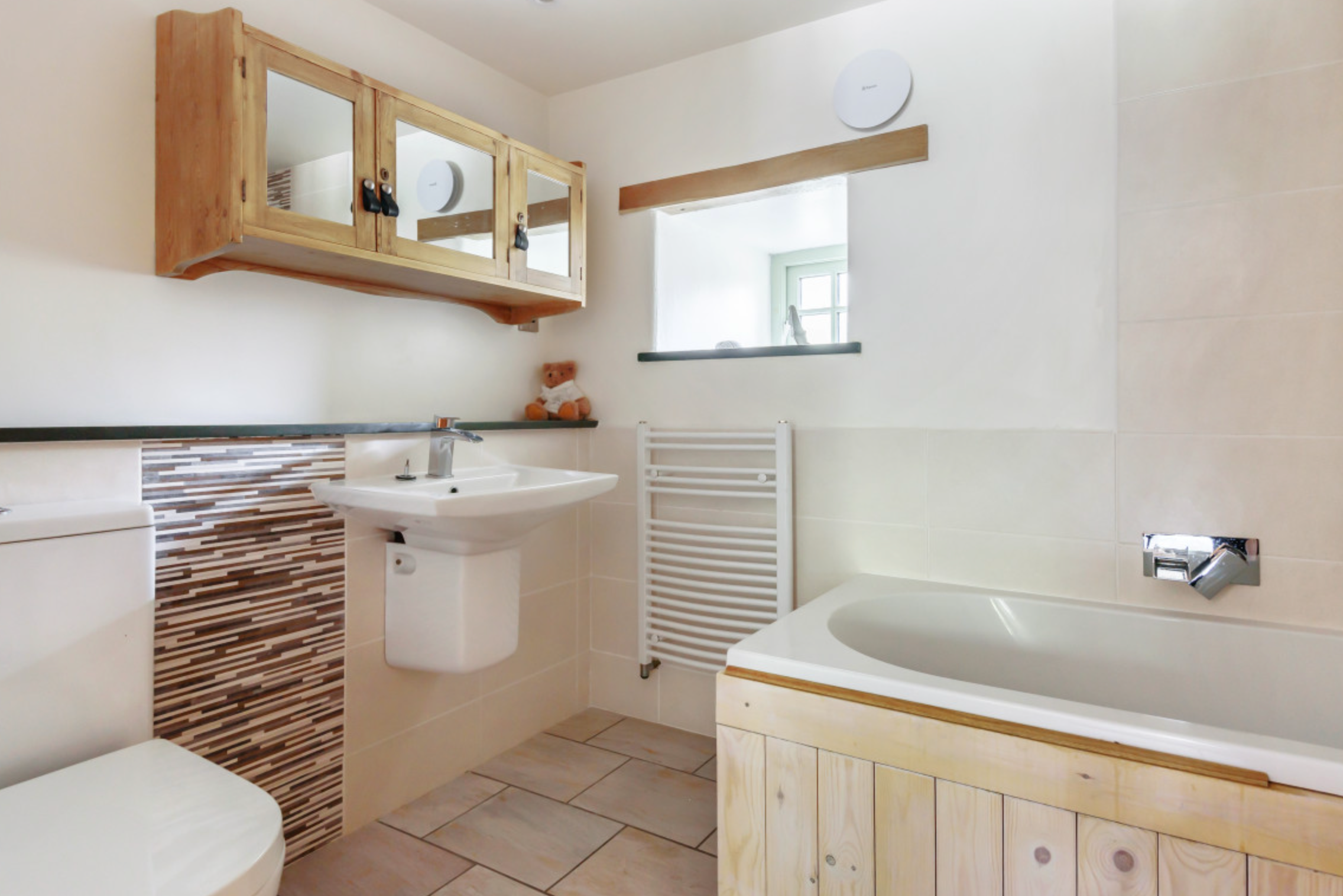 The bathroom. See this three bed property in Sithney. The bathroom. See this three bed property in Sithney.